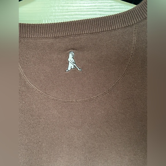 PING Golf Chocolate Brown V Neck Sweater XXL - Picture 4 of 8